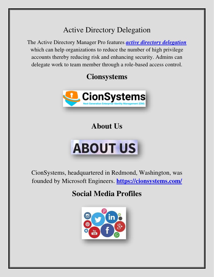 active directory delegation n.w