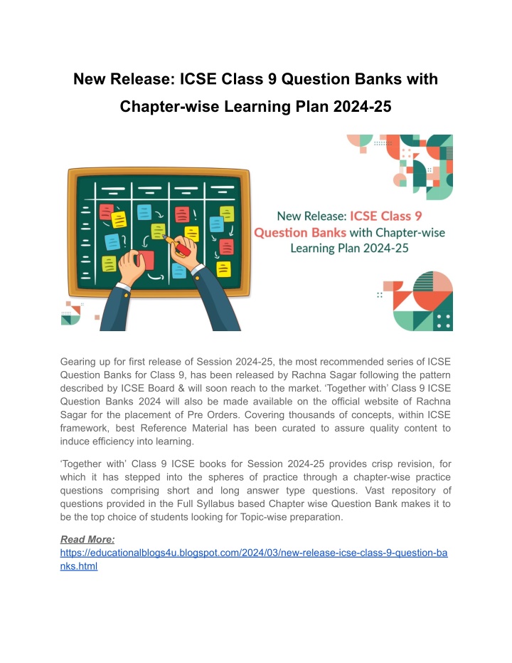 new release icse class 9 question banks with n.w
