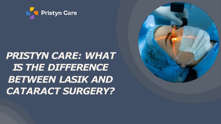 Pristyn Care - What Is the Difference Between LASIK and Cataract Surgery