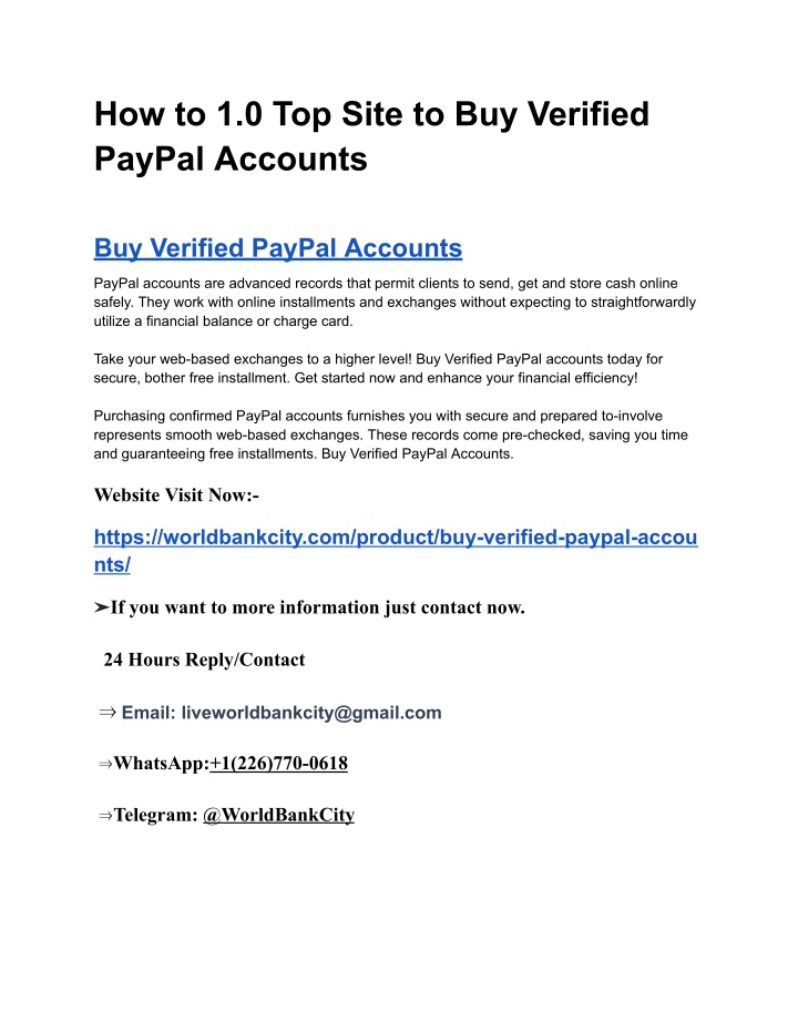 how to 1 0 top site to buy verified paypal n.w