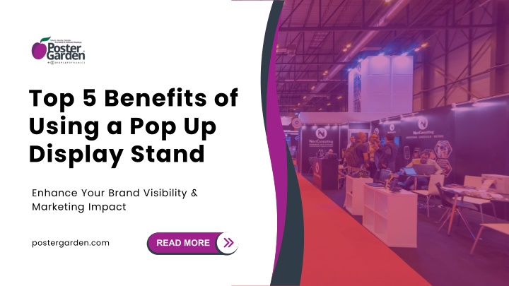Unleash Your Brand: 5 Reasons to Choose Pop Up Displays