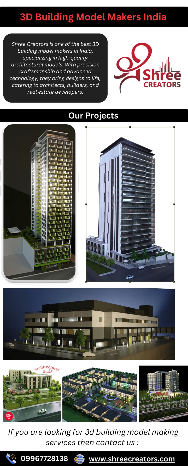 shree creators is one of the best 3d building n.w