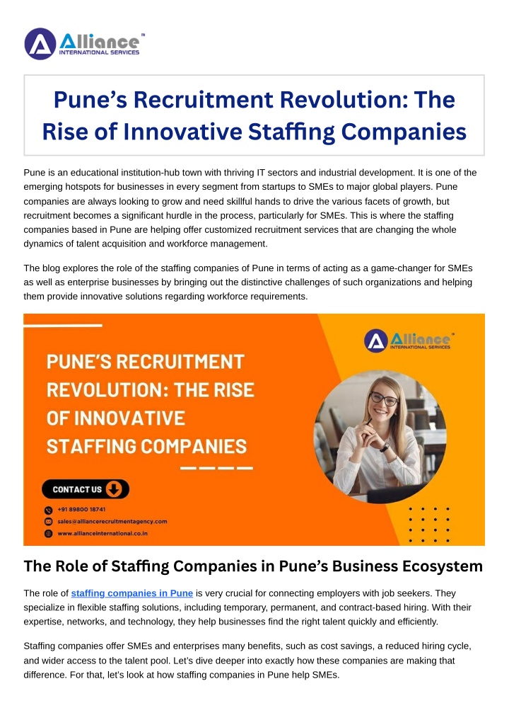 pune s recruitment revolution the rise n.w