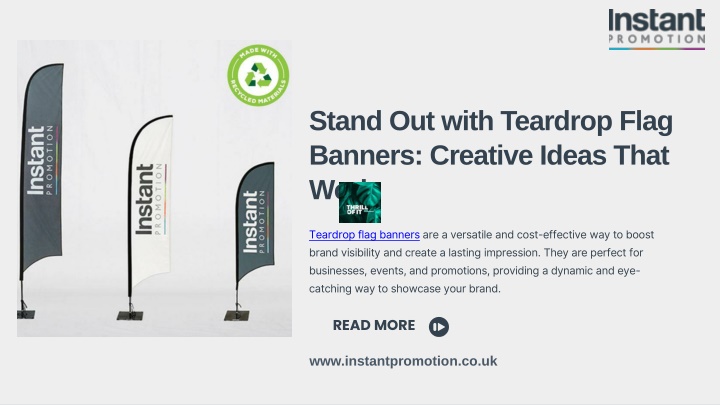 Stand Out with Teardrop Flag Banners: Creative Ideas That Work