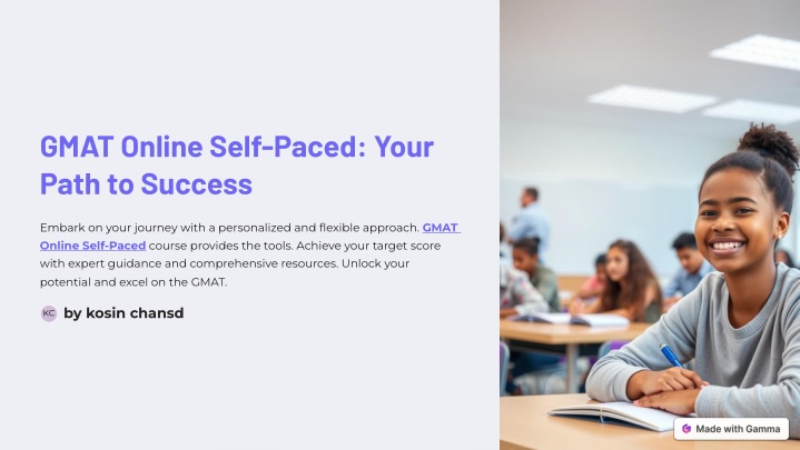 gmat online self paced your path to success n.w