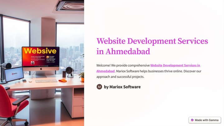website development services in ahmedabad n.w