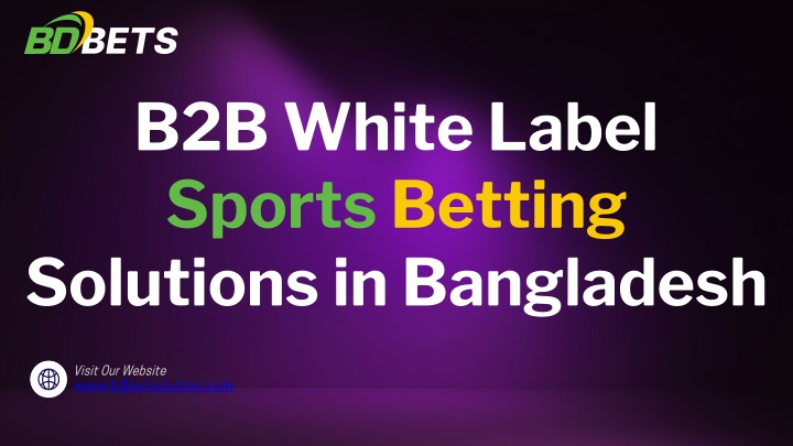 B2B White Label Sports Betting Solutions in Bangladesh