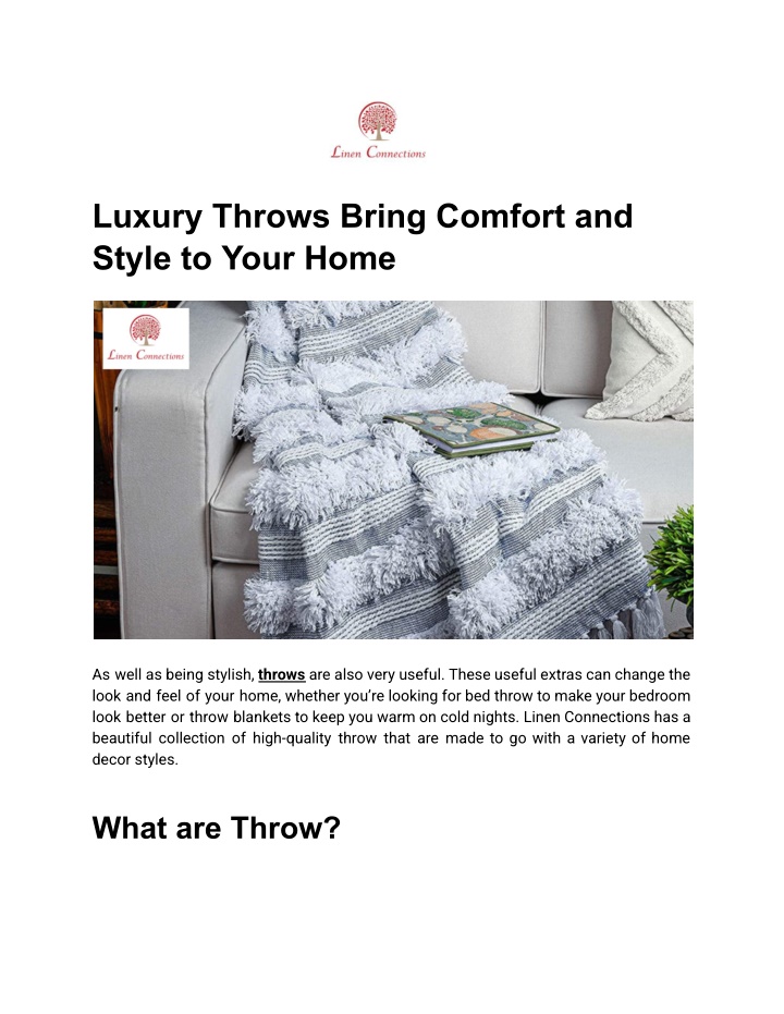 luxury throws bring comfort and style to your home n.w