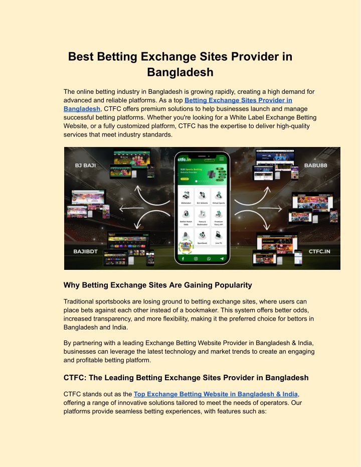 best betting exchange sites provider in bangladesh n.w