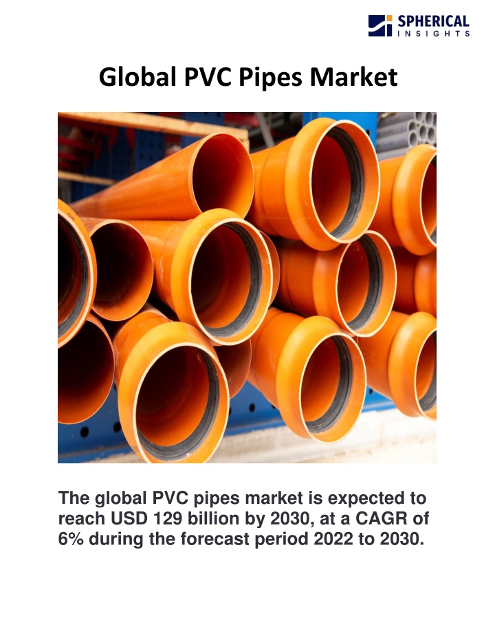 global pvc pipes market n.w