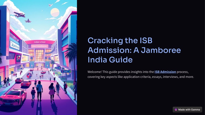 cracking the isb admission a jamboree india guide n.w