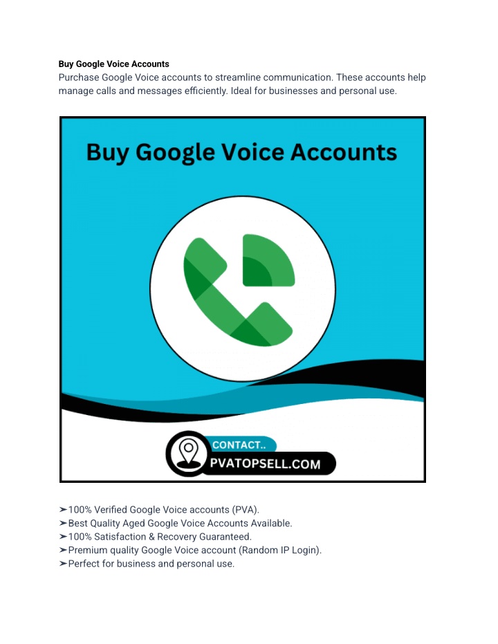 buy google voice accounts purchase google voice n.w