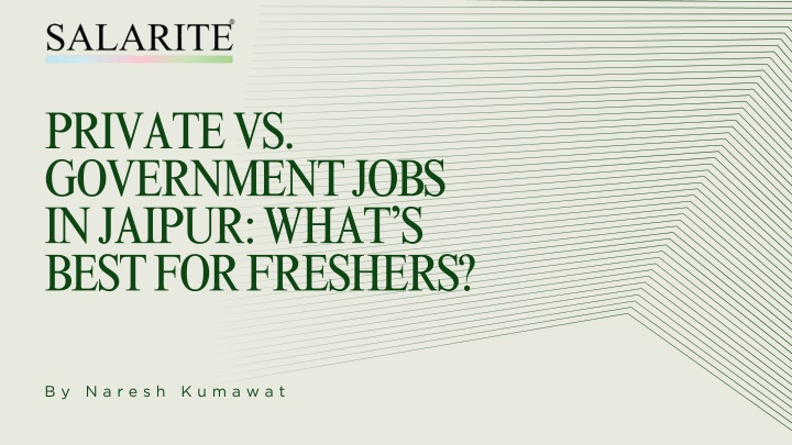 private vs government jobs in jaipur what s best n.w