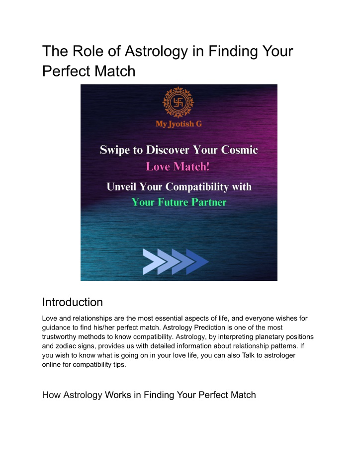 the role of astrology in finding your perfect n.w