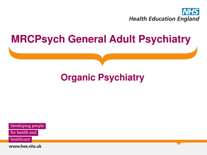 MRCPsych General Adult Psychiatry