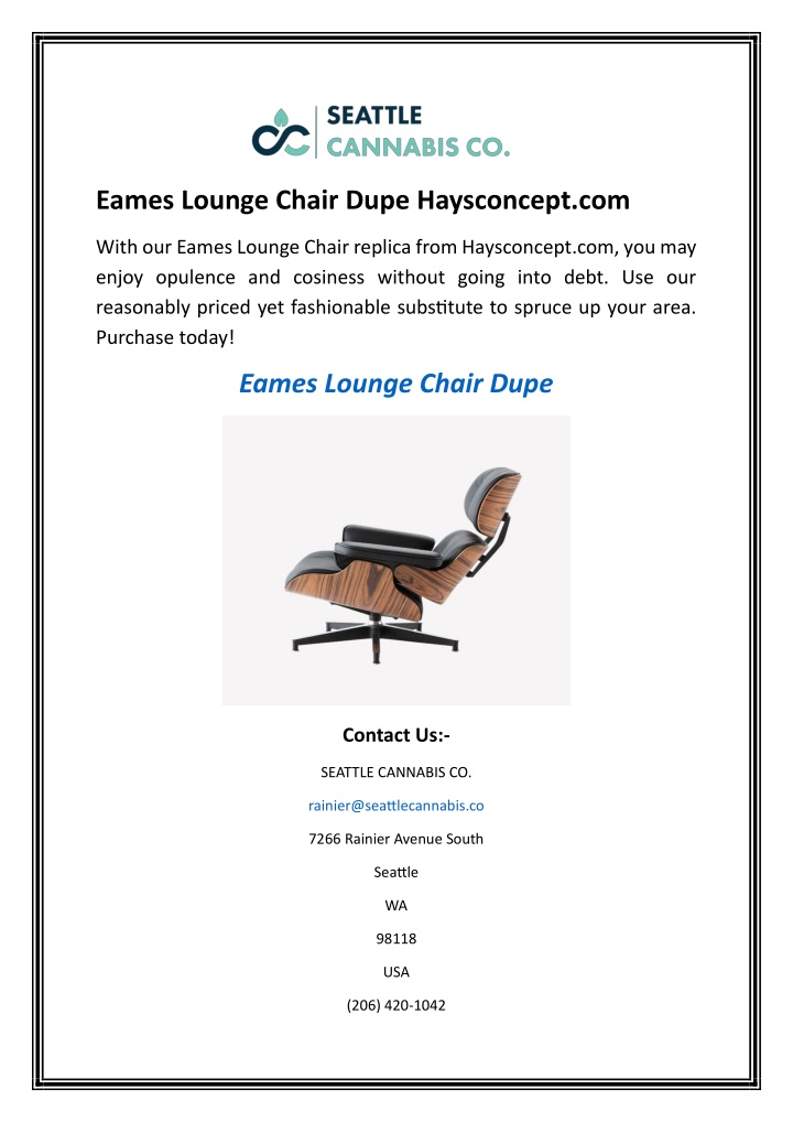 eames lounge chair dupe haysconcept com n.w