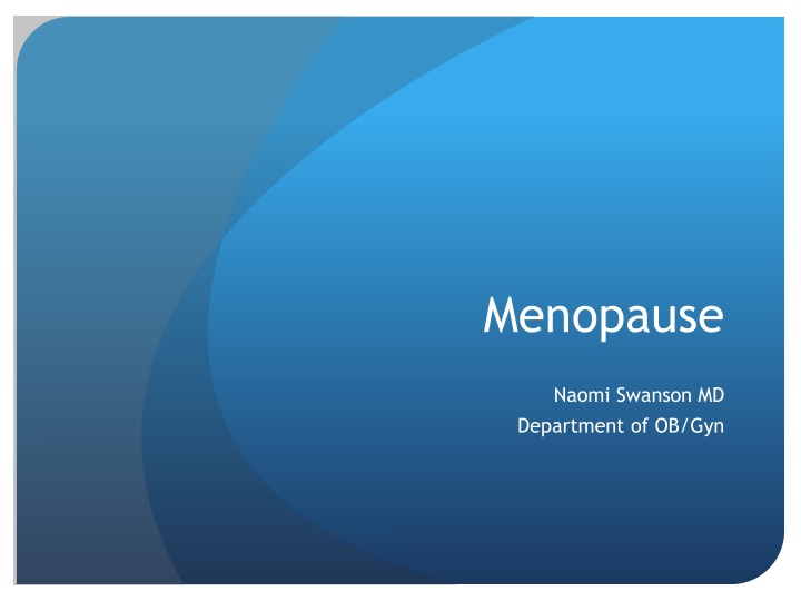 Menopause