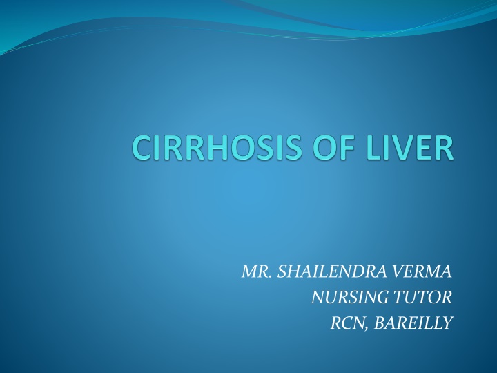 Cirrhosis: Causes, Types, and Risk Factors