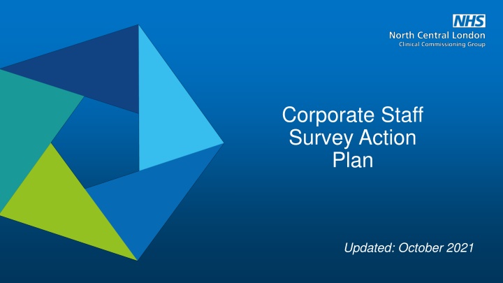 Corporate Staff Survey Action Plan - October 2021