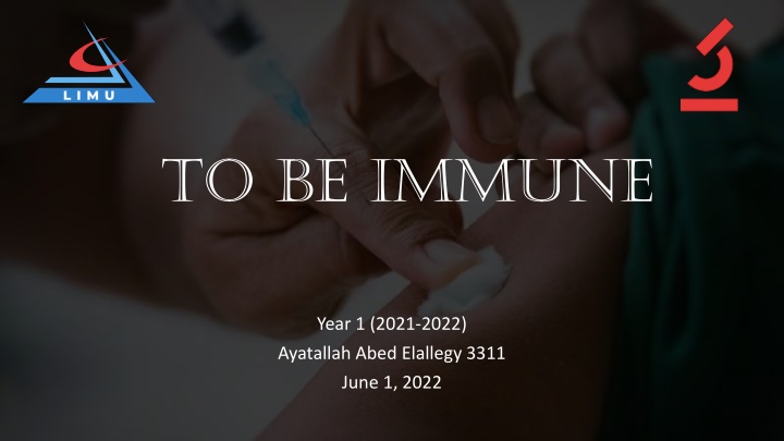 To be Immune