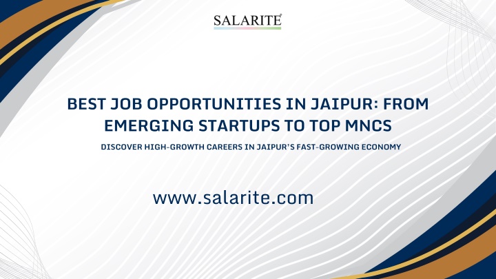best job opportunities in jaipur from emerging n.w