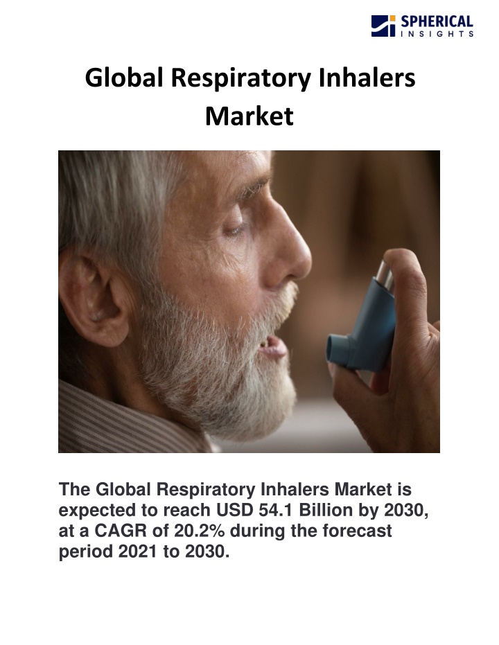global respiratory inhalers market n.w