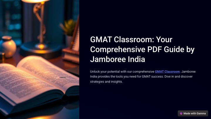 gmat classroom your comprehensive pdf guide n.w
