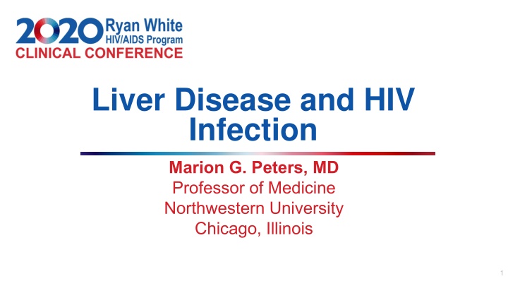 Liver Disease and HIV Infection by Marion G. Peters, MD