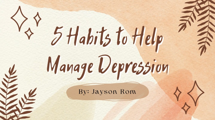 5 habits to help 5 habits to help manage n.w