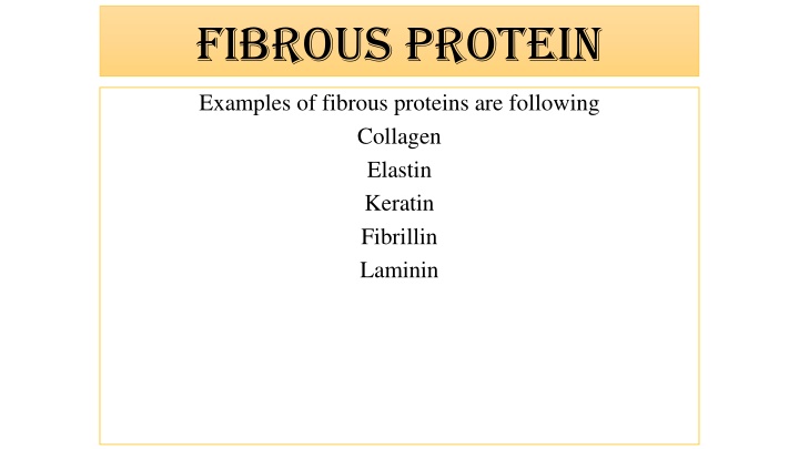 Fibrous protein