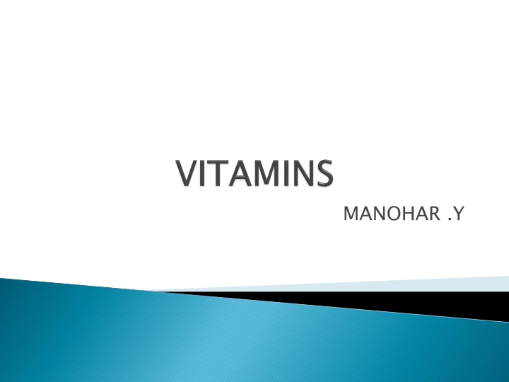 Vitamins A and D: Essential Nutrients for Health
