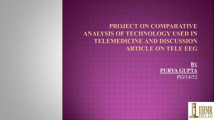 Comparative Analysis of Telemedicine Technology