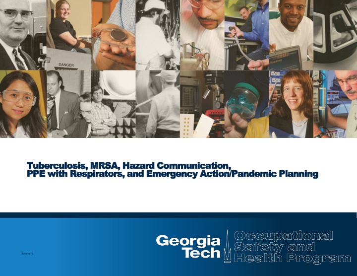 Tuberculosis, MRSA, Hazard Communication - Workplace Safety Guidelines