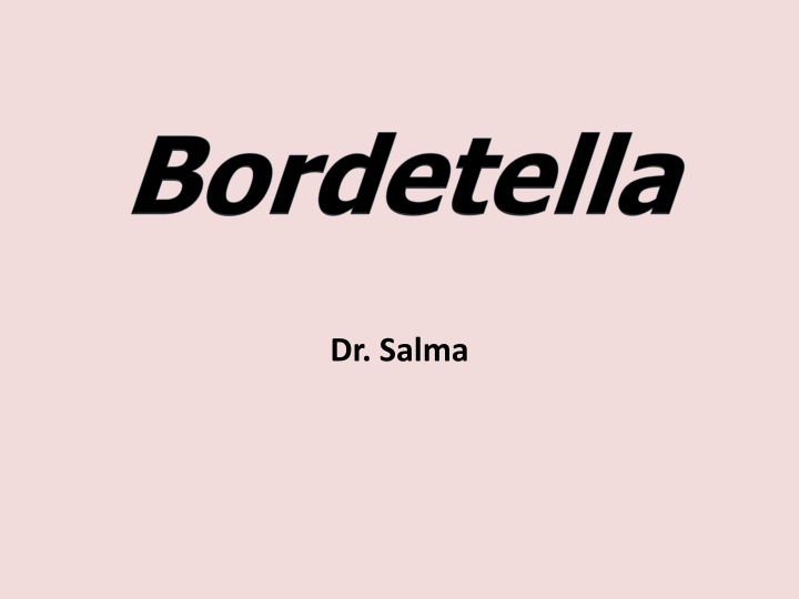 Bordetella Pertussis Infection