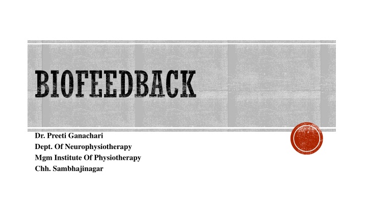 BIOFEEDBACK