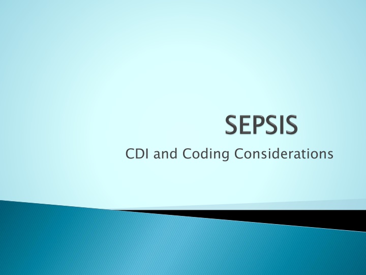 CDI and Coding Considerations