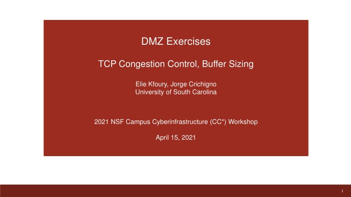 DMZ Exercises