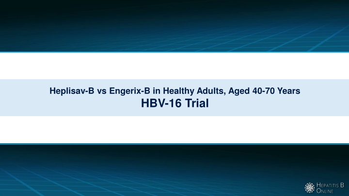 HBV-16 Trial