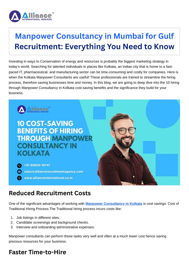 manpower consultancy in mumbai for gulf n.w