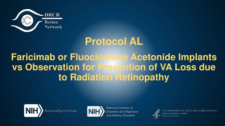 Faricimab vs. Fluocinolone Acetonide Implants for Radiation Retinopathy Prevention