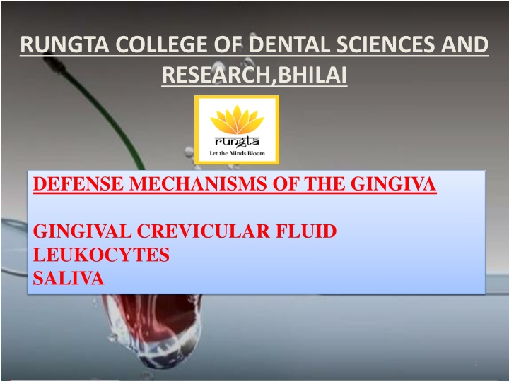 RUNGTA COLLEGE OF DENTAL SCIENCES AND  RESEARCH,BHILAI