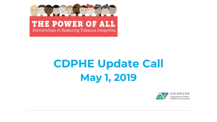CDPHE Update Call