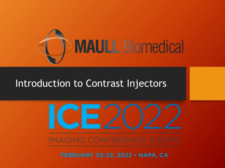 Introduction to Contrast Injectors