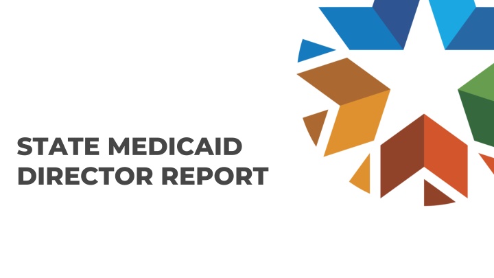 STATE MEDICAID DIRECTOR REPORT