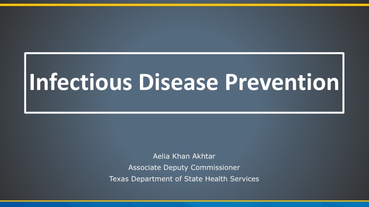 Infectious Disease Prevention
