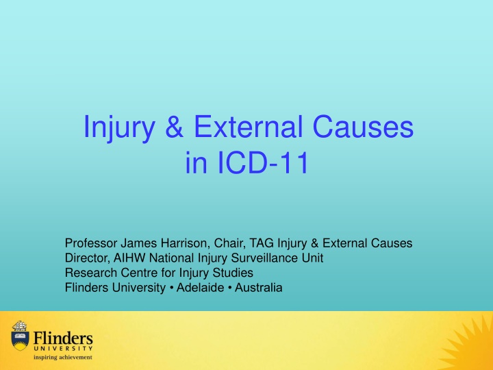 Injury & External Causes