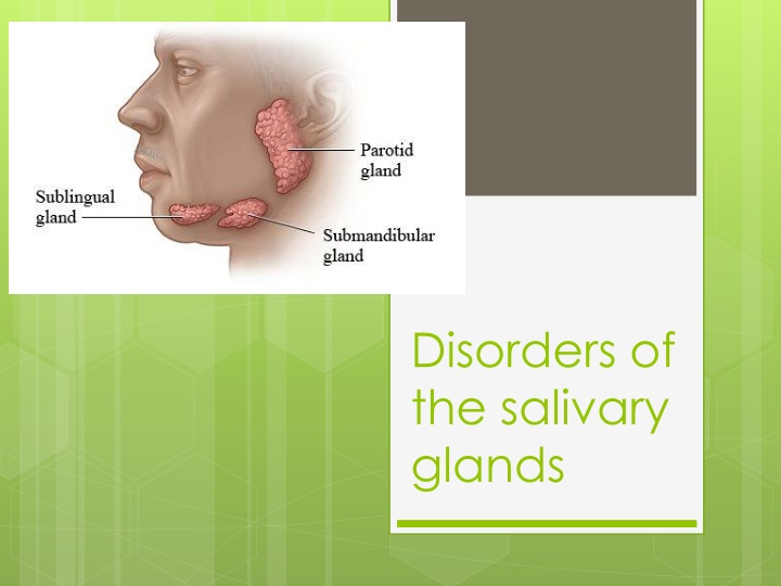 Salivary Gland Disorders and Treatments