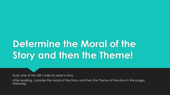 Discovering Themes in Short Stories