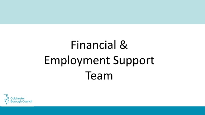 Financial and Employment Support Team
