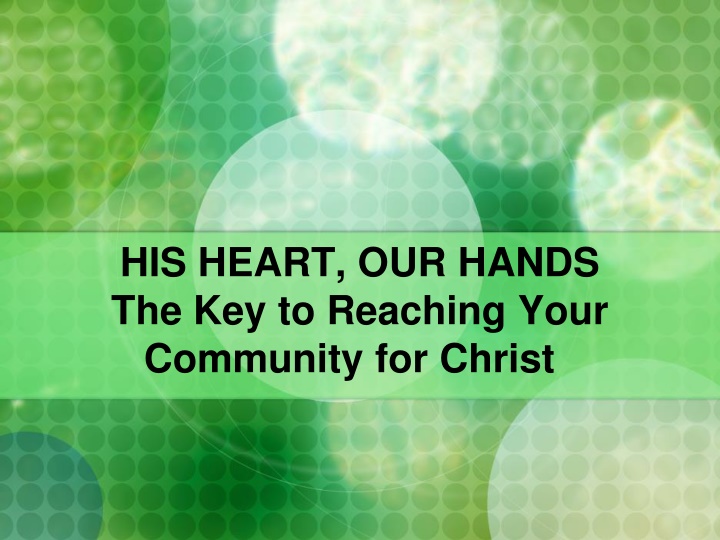 Ministry-Based Evangelism: Building Bridges for Gospel Sharing